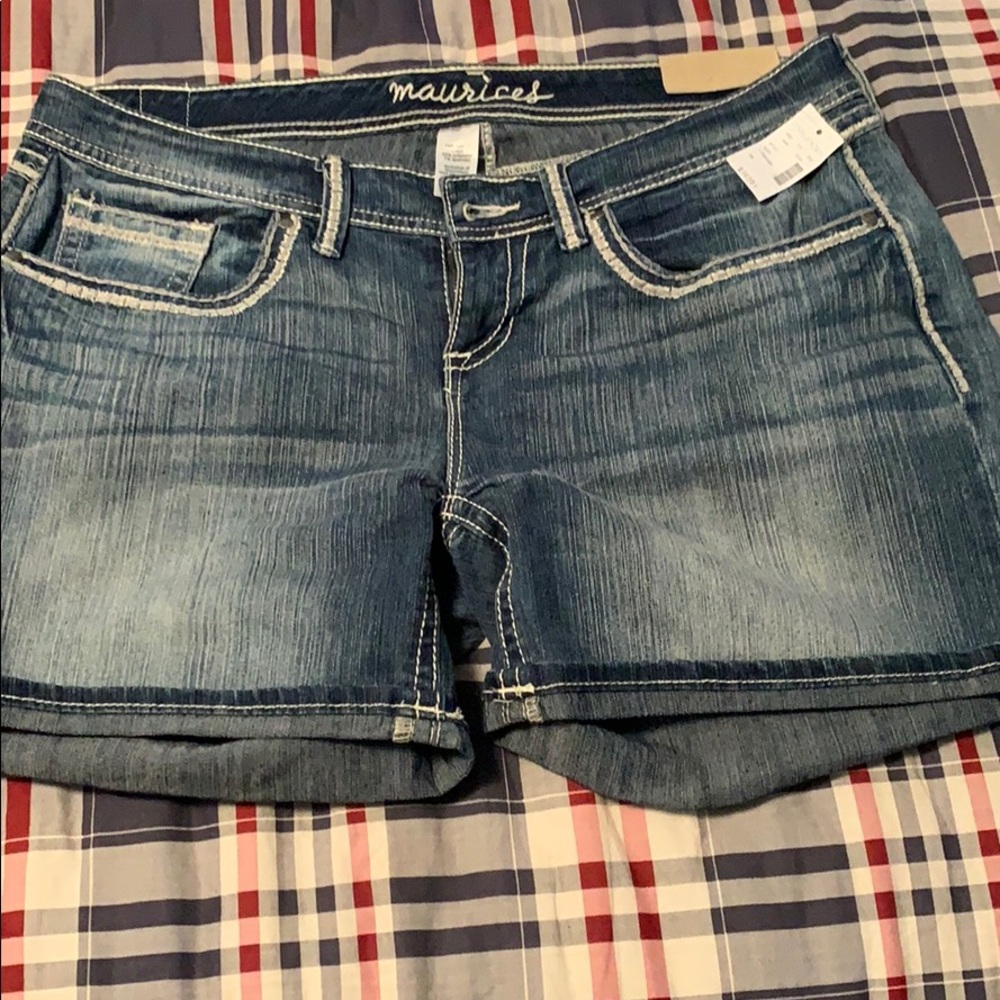New jean shorts